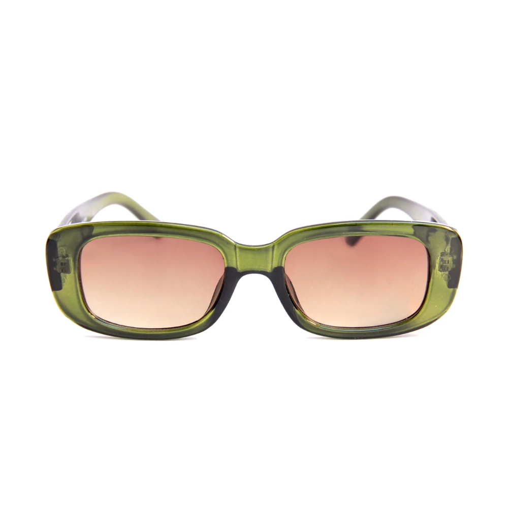 Gafas Happy Hour Oxfords Gloss Moss Rectangular verde -Skateshop