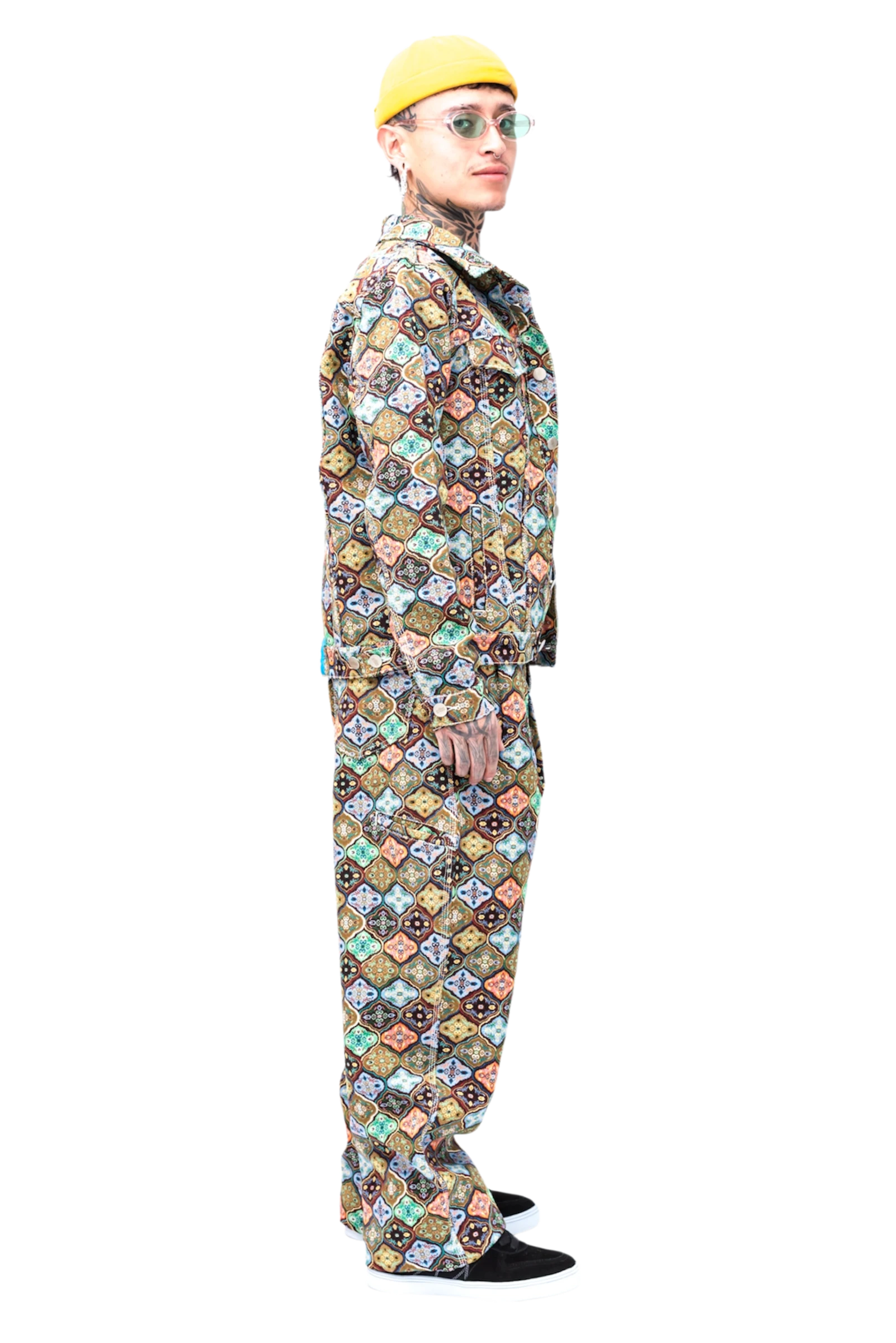 Pantalon CDA Jacquard