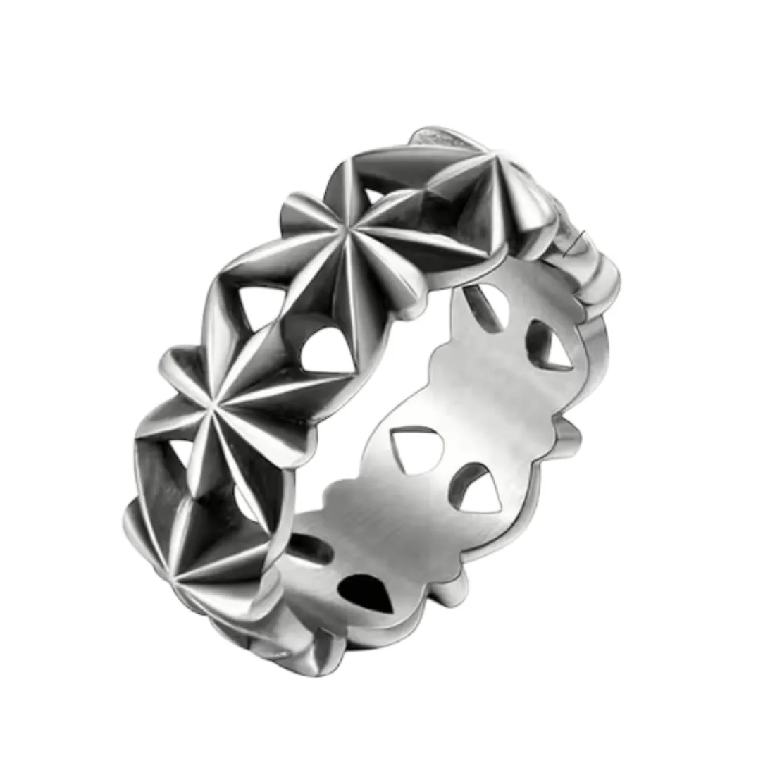 Anillo Estrellas 8 Puntas