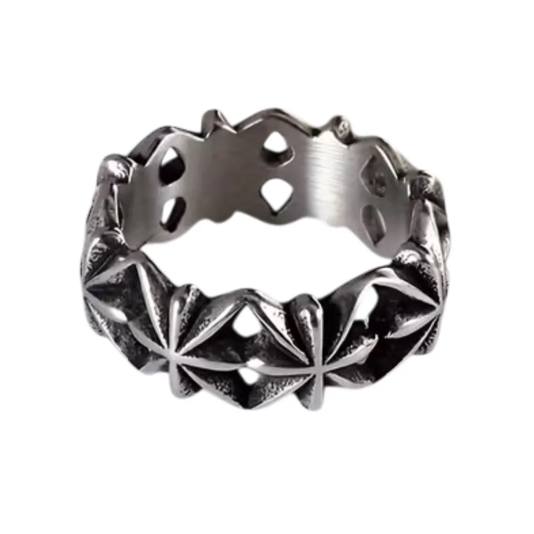 Anillo Estrellas 8 Puntas