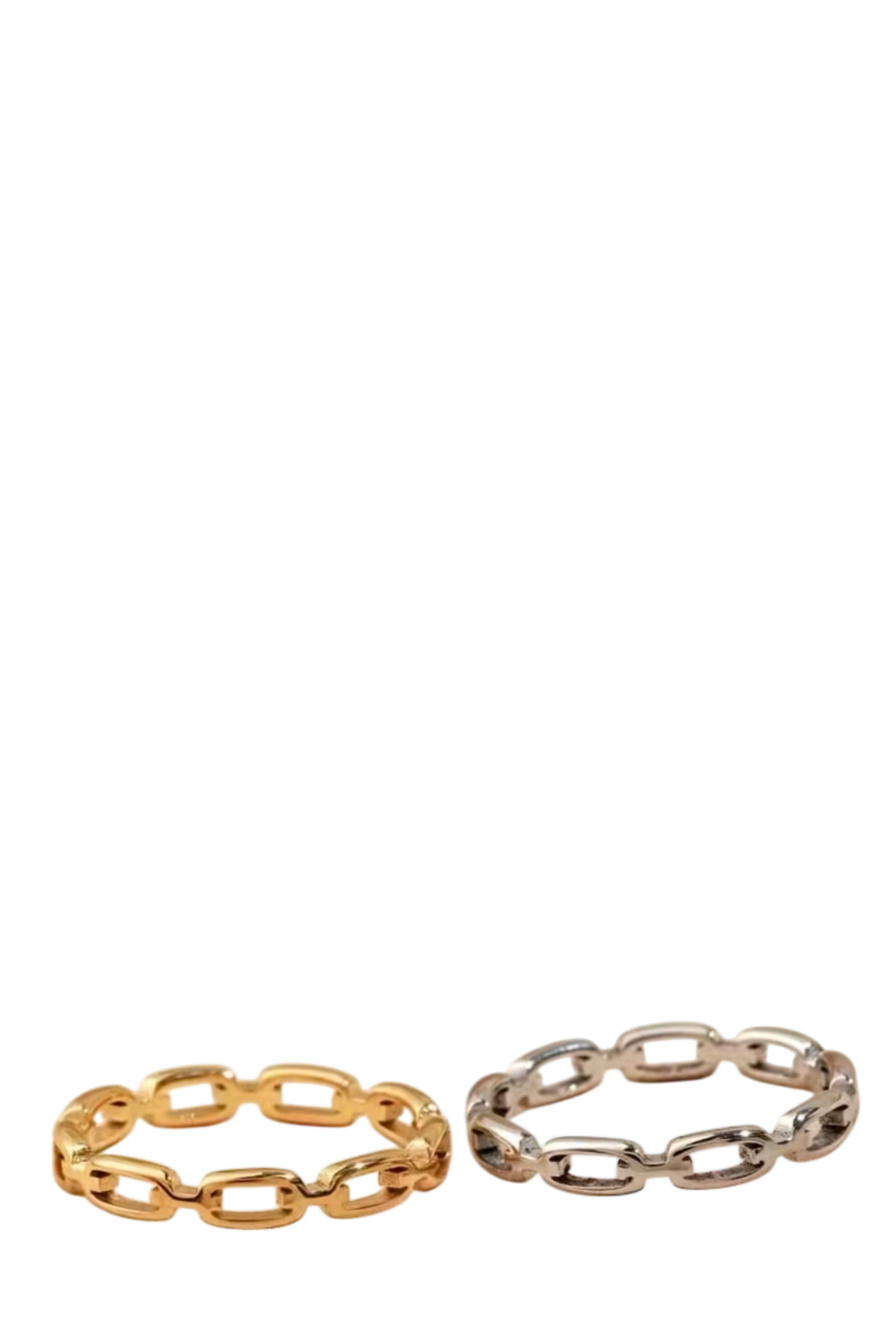 Anillo Eslabon  X 2 