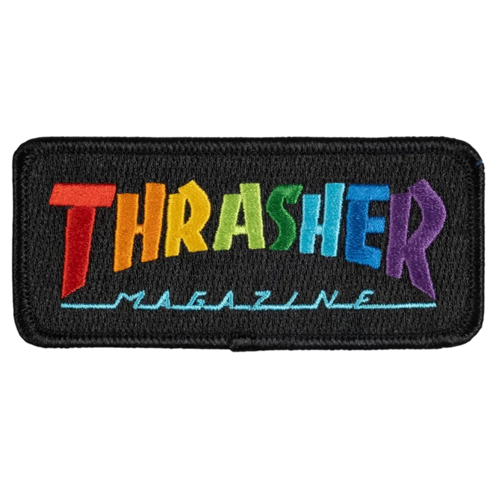 Parche Thrasher Rainbow -Skateshop