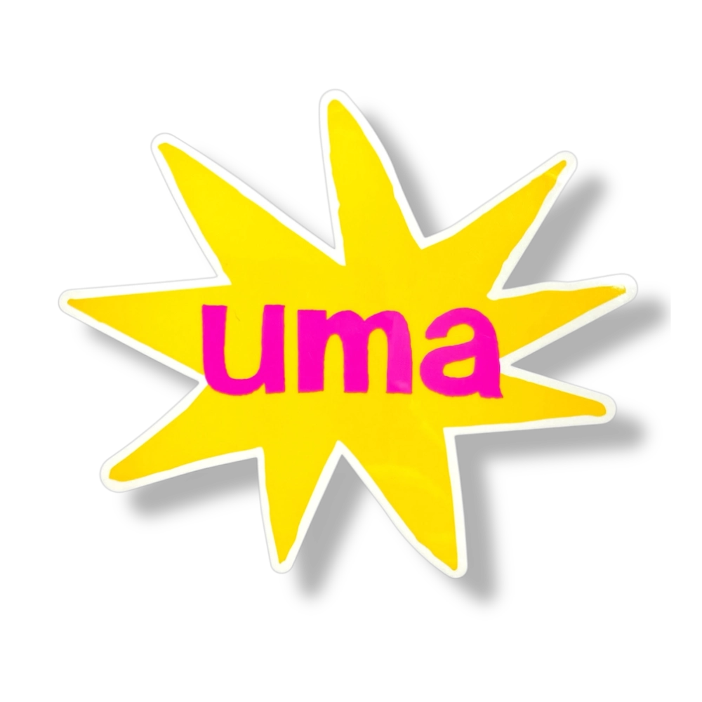 Sticker Uma burst big Estrella-Skateshop