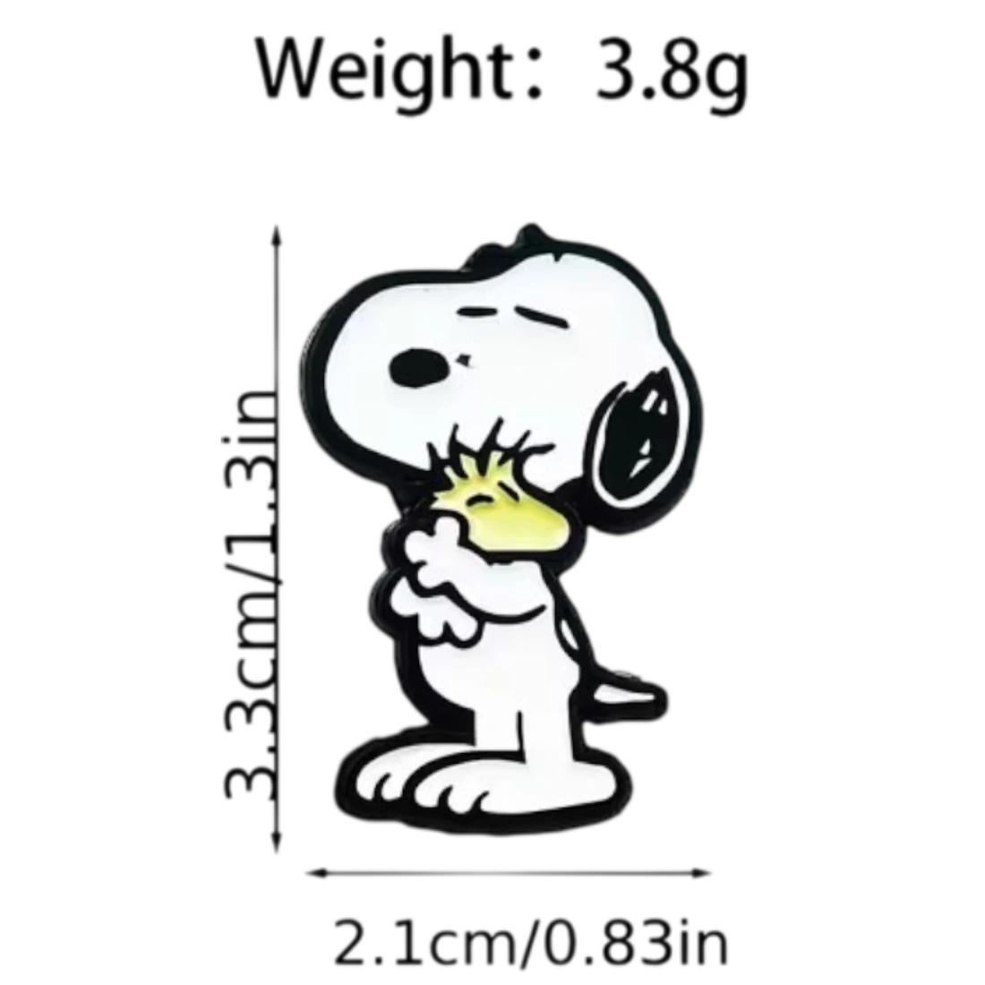 Pin Snoopy y Woodstock