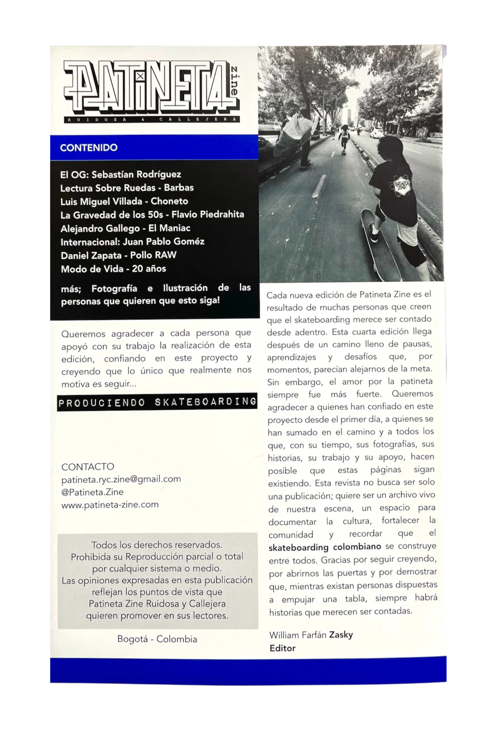 Patineta Zine #4