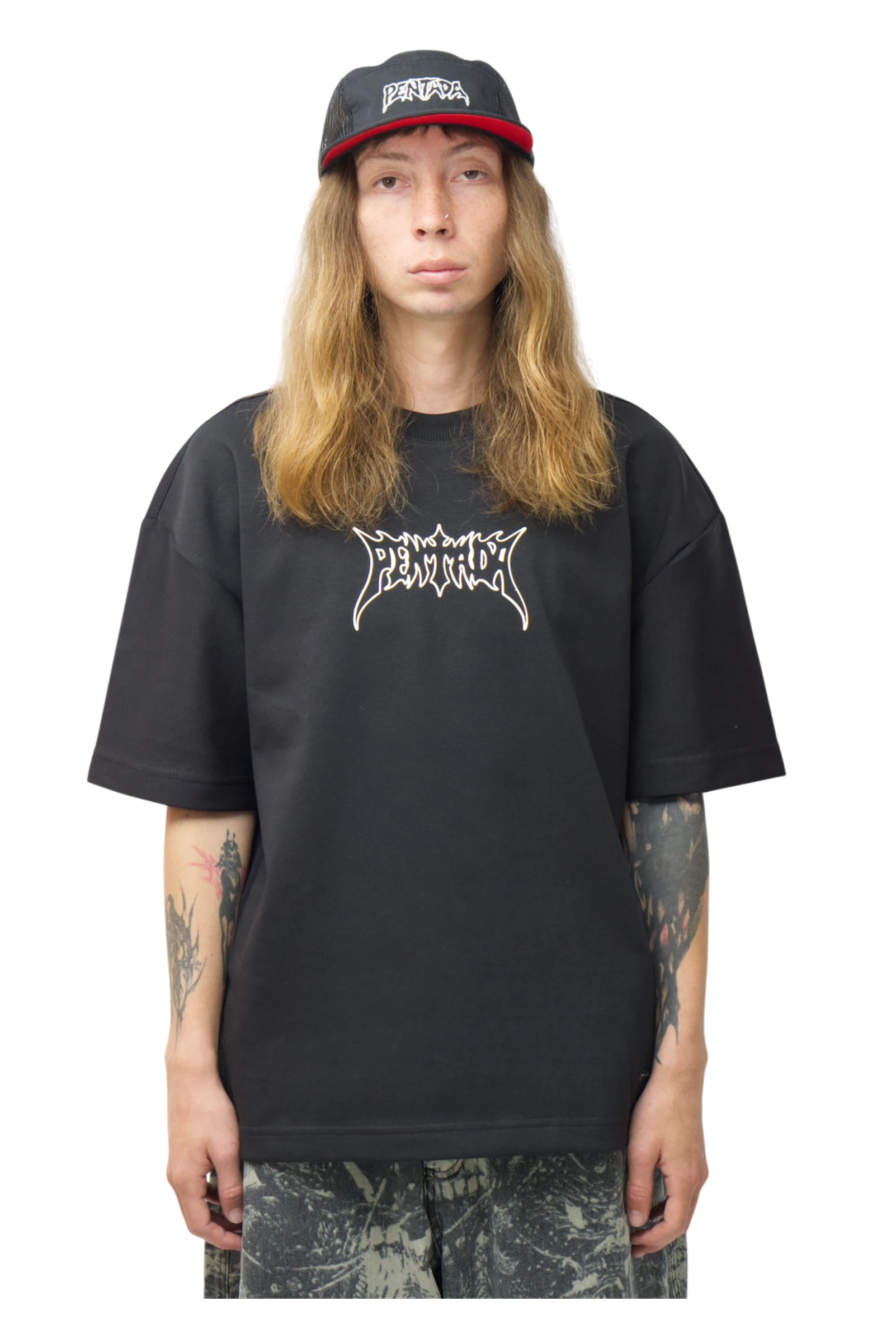 Camiseta Pentada Cruz Alto Relieve