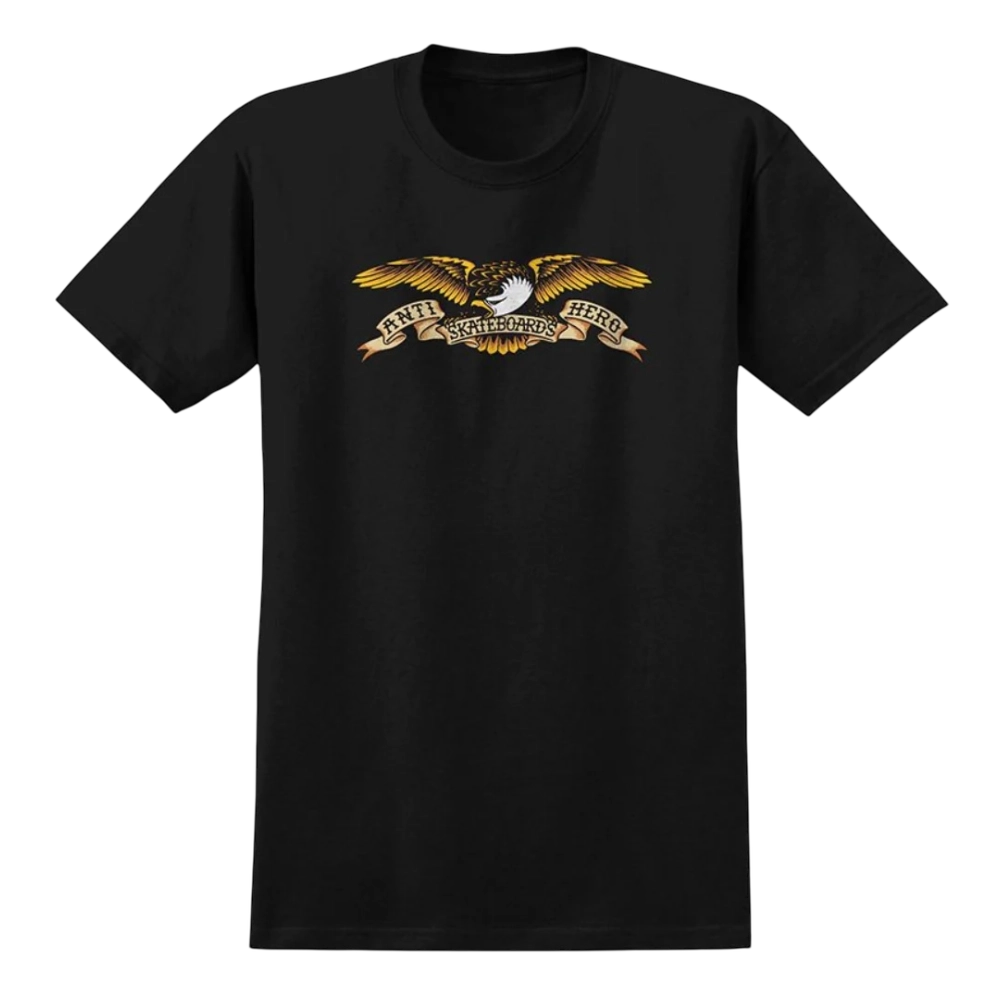 Camiseta Antihero Classic Eagle Negro-Skateshop