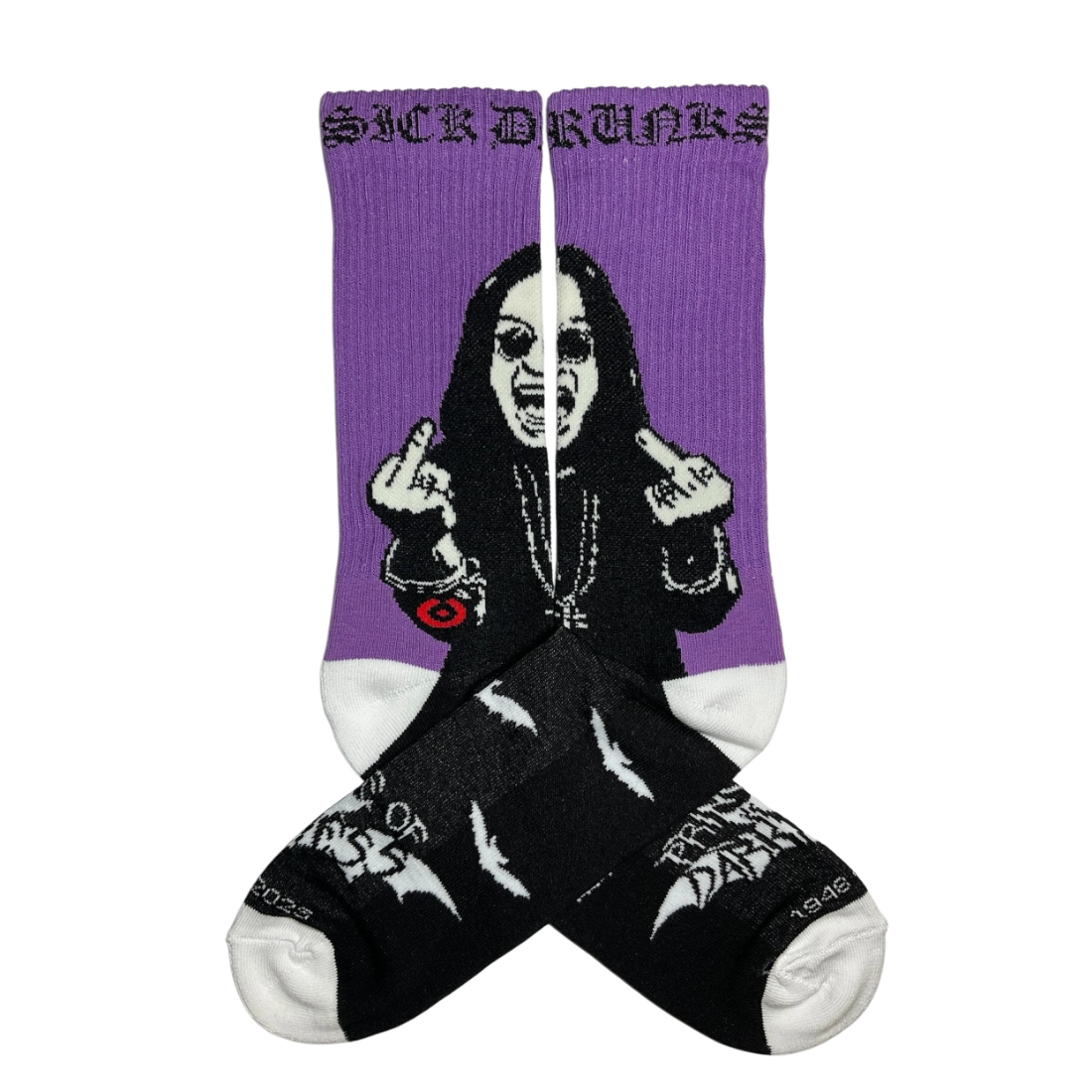 Medias Sick Drunks  Black Sabbath