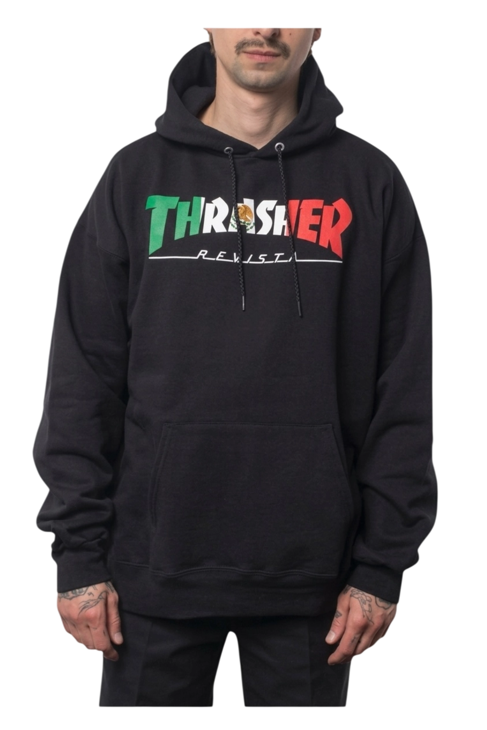 Buzo Thrasher Mexico Negro