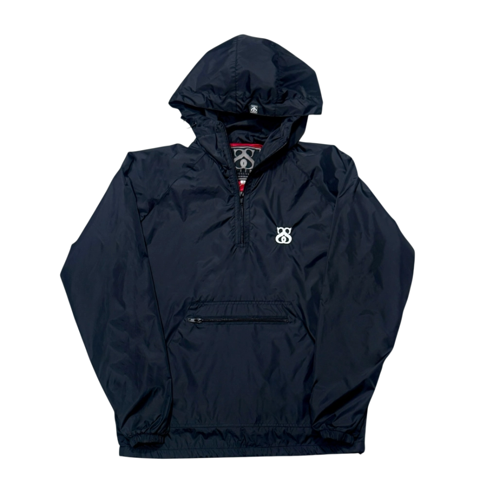 Chaqueta Status Negro/Blanco-Skateshop