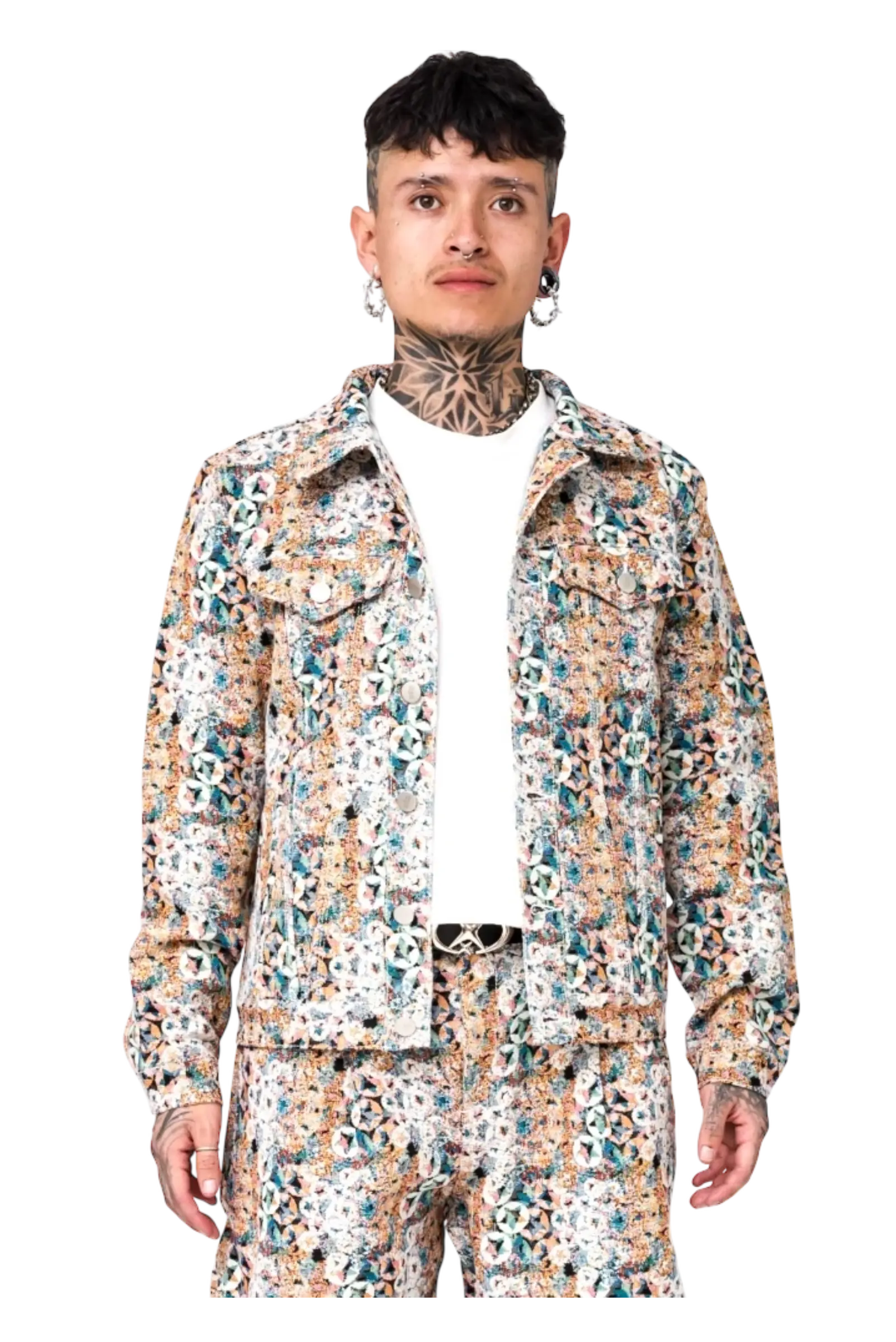 Chaqueta CDA Jacquard
